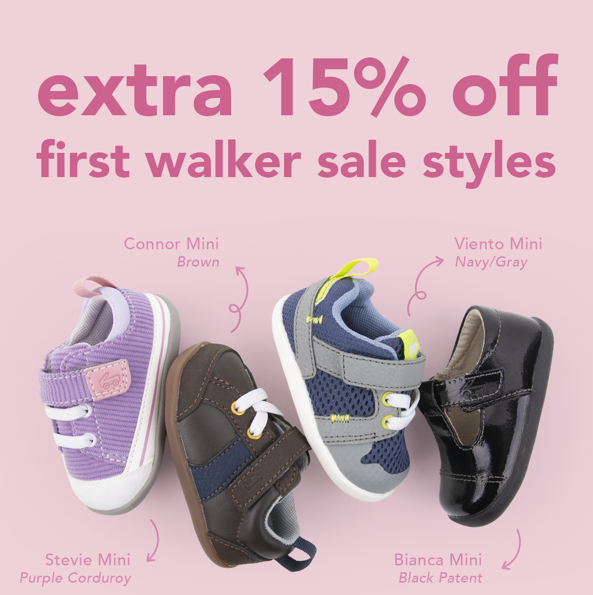 Extra 15% Off First Walker Sale Styles