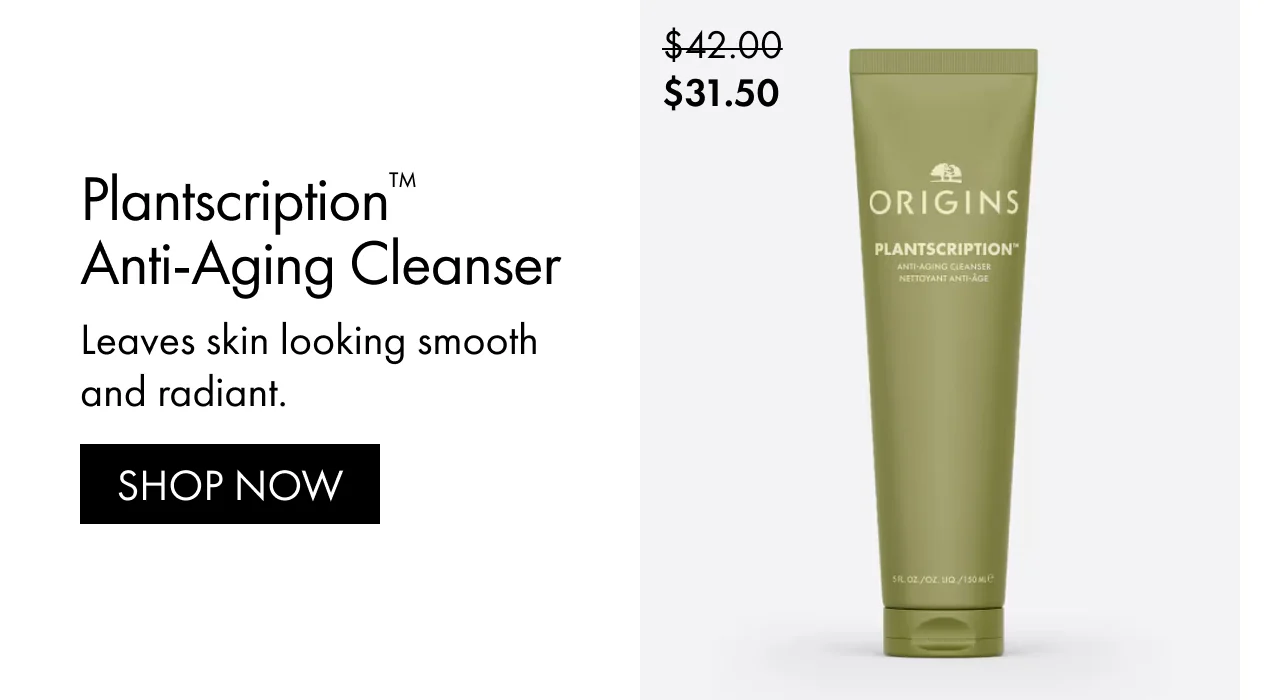 Plantscription™ Anti-Aging Cleanser | Leaves skin looking smooth and radiant. | SHOP NOW | $31.50