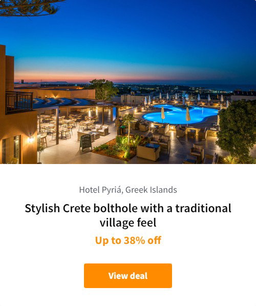 Stylish Crete bolthole with a traditional village feel
