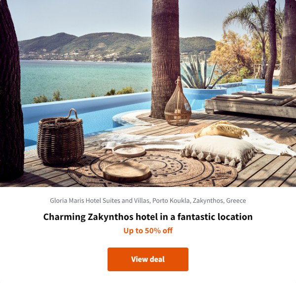 Charming Zakynthos hotel in a fantastic location
