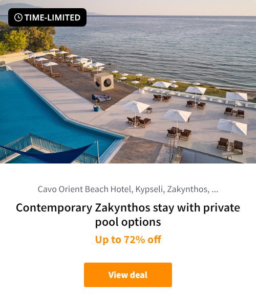 Contemporary Zakynthos stay with private pool options