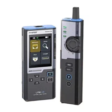 FNIRSI LPM-10A Multifunction Network Cable Tester Anti-Interference Line Finder POE Test NCV Monitoring High Definition Screen Length Measurement RJ45 Port Flashing