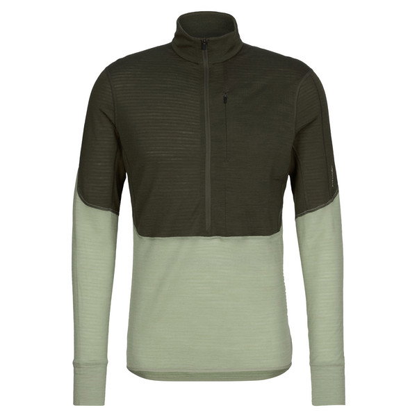 MEN MERINO BLEND 200 REALFLEECE DESCENDER LS HALF ZIP