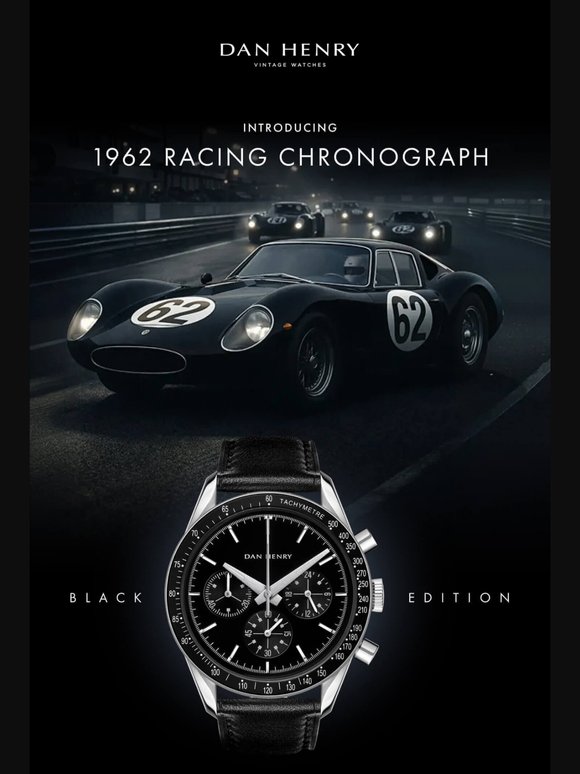 Introducing the new Black 1962