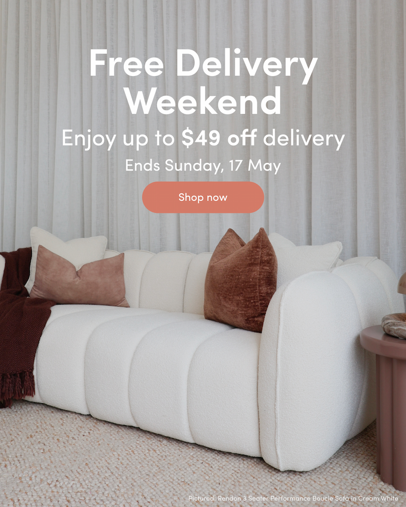 Free Delivery Weekend Enjoy up to $49 off delivery Ends Sunday, 17 May CTA: Shop now
