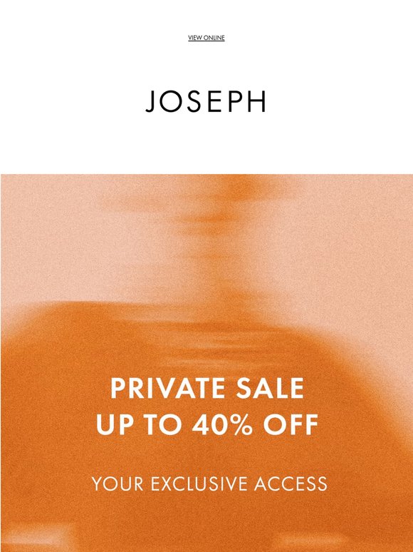 Private Sale | Exclusive Early Access