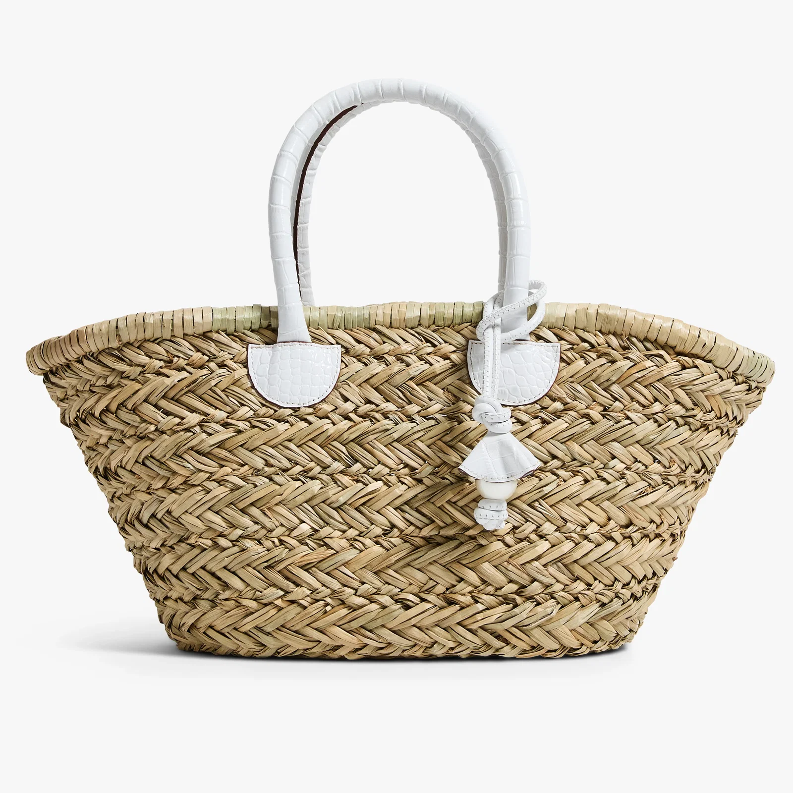Beach and Town Tote Blanc