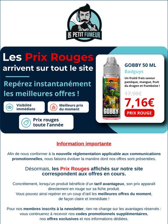 VAPE WEEK : Des prix rouges par milliers 🤩