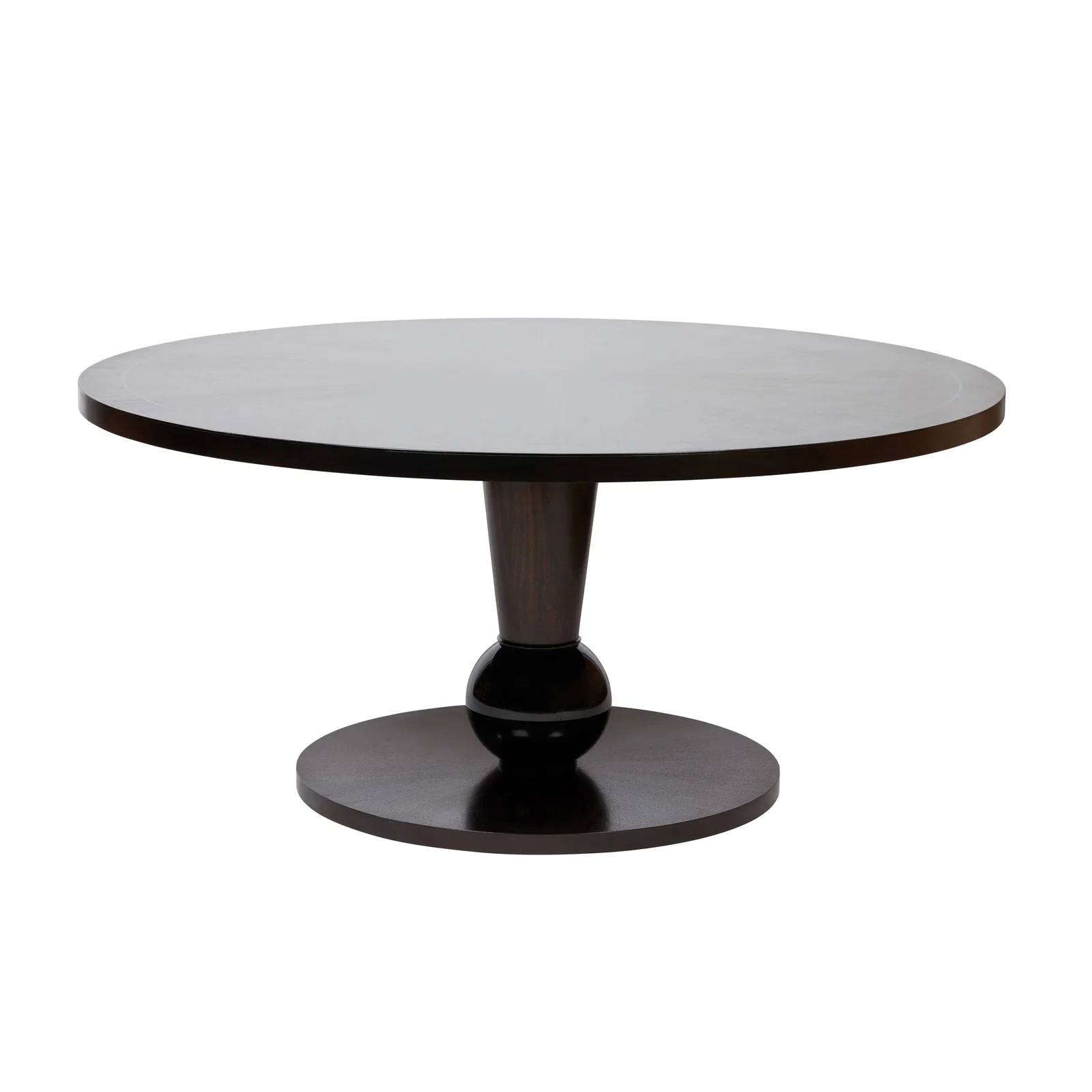 Image of Tiffany Dining Table in Dark Mahogany