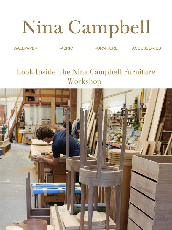 Nina Campbell Furniture Workshop