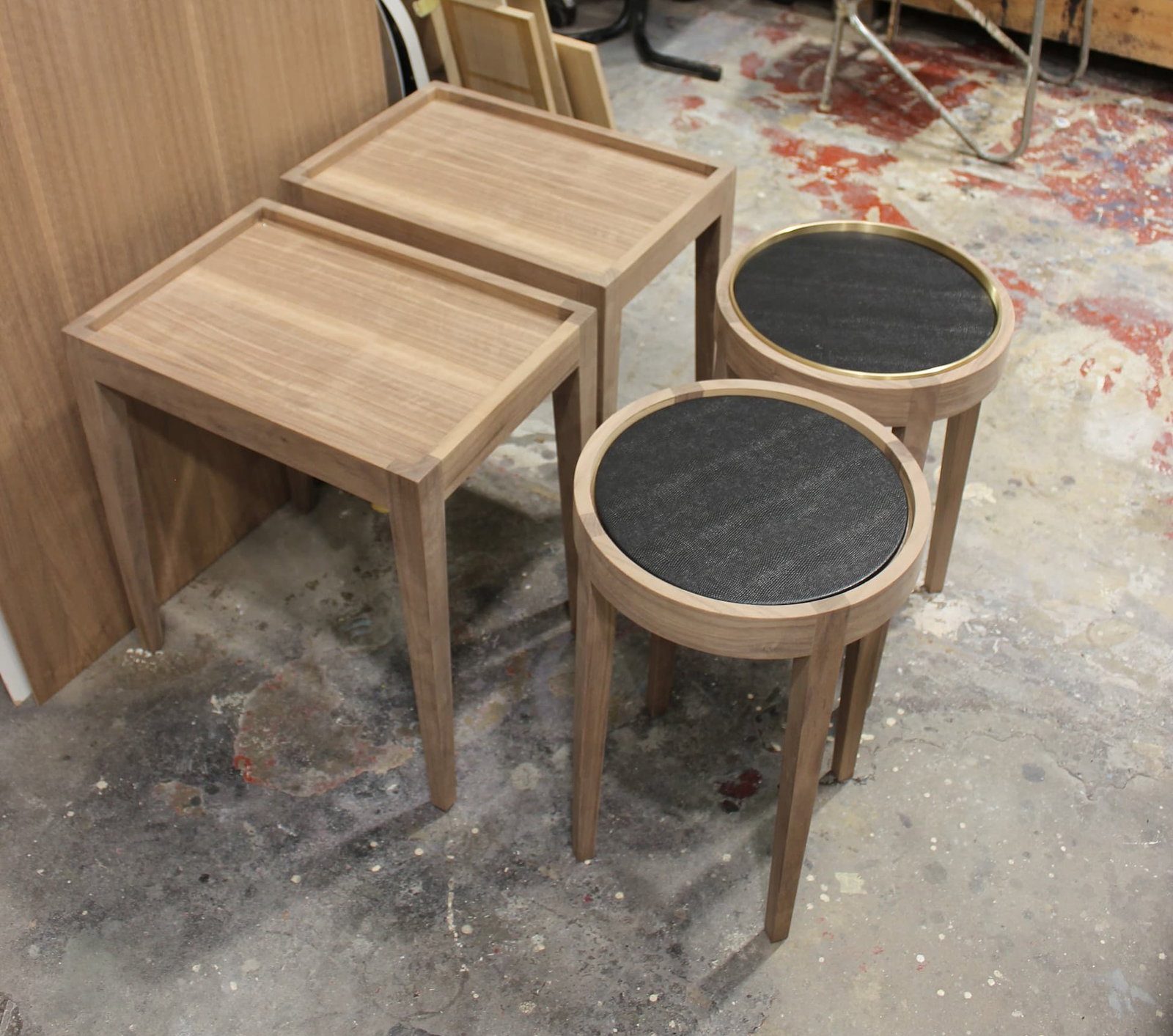 Sidney and Lil' Sid tables in production