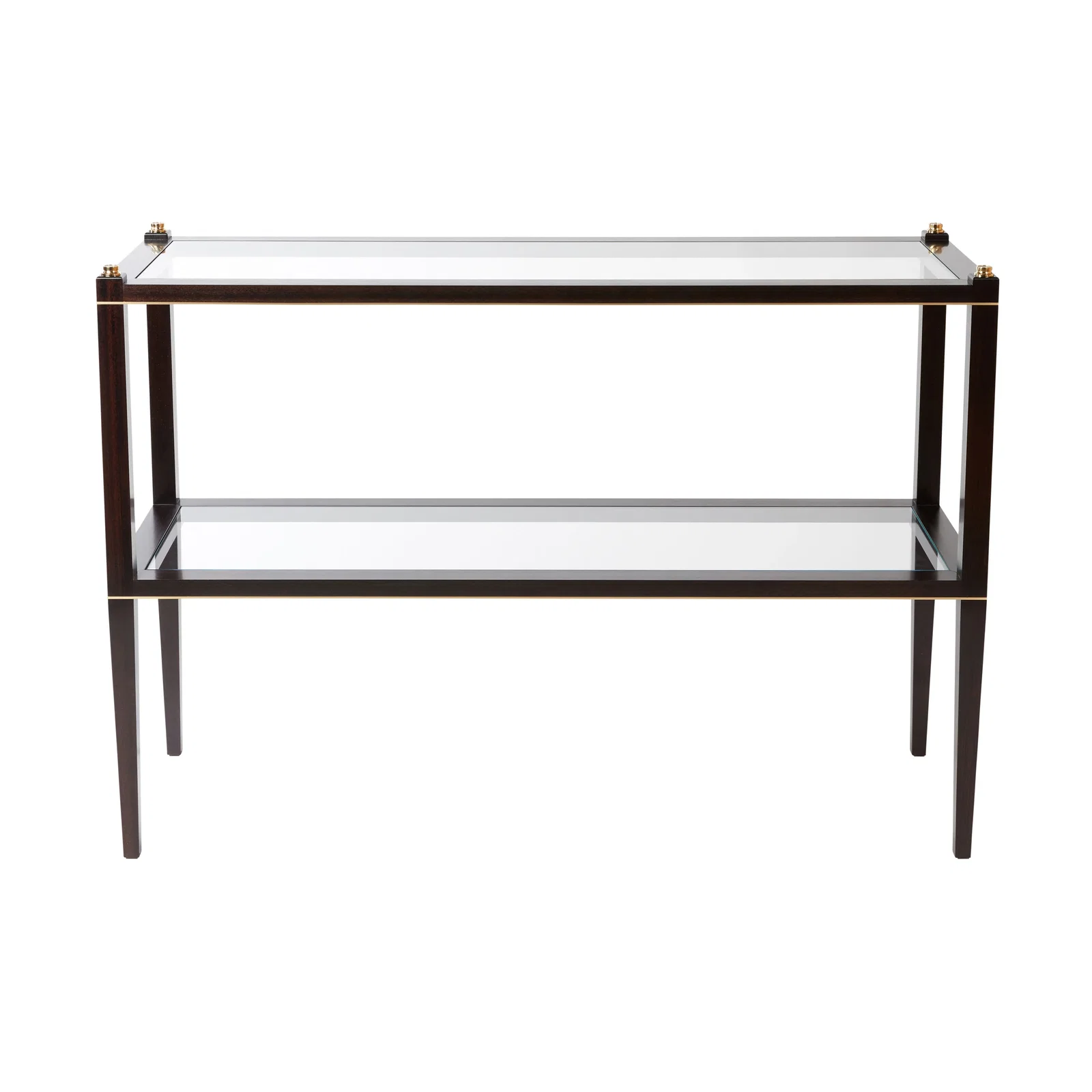 Image of Mickey Console Table in Mahogany No.6