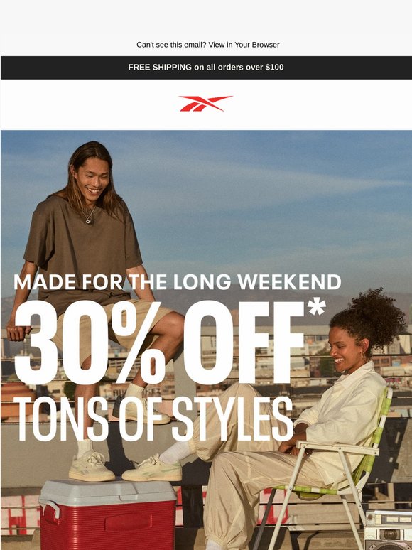 30% Off Tons of Styles Starts Now