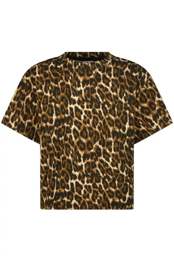 vingino Icon-logo tee animal multicolor brown