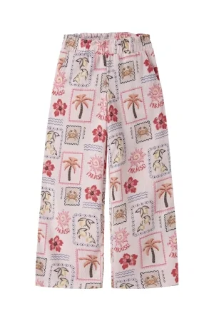 Name It NKFJAMSAS WIDE PANT cradle pink