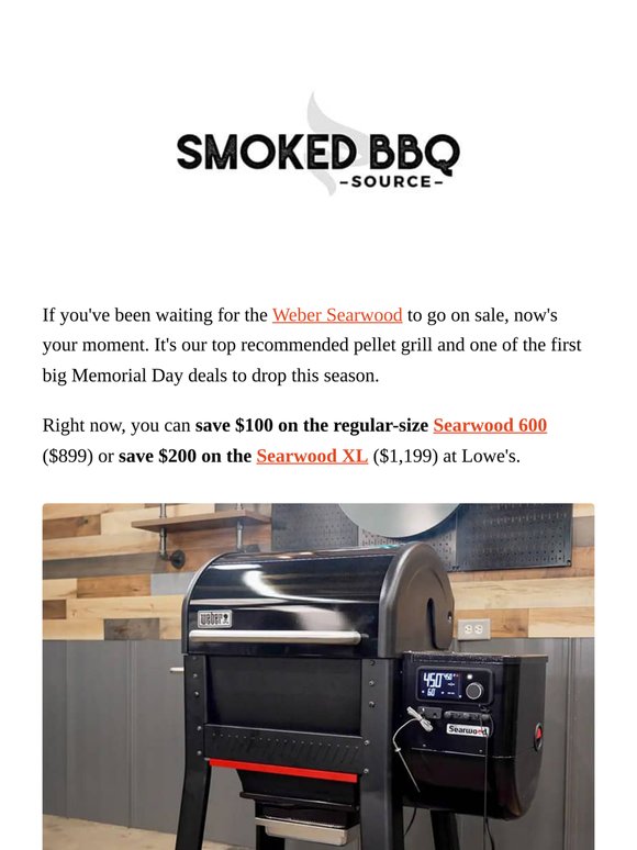 Our most recommended grill just went on sale