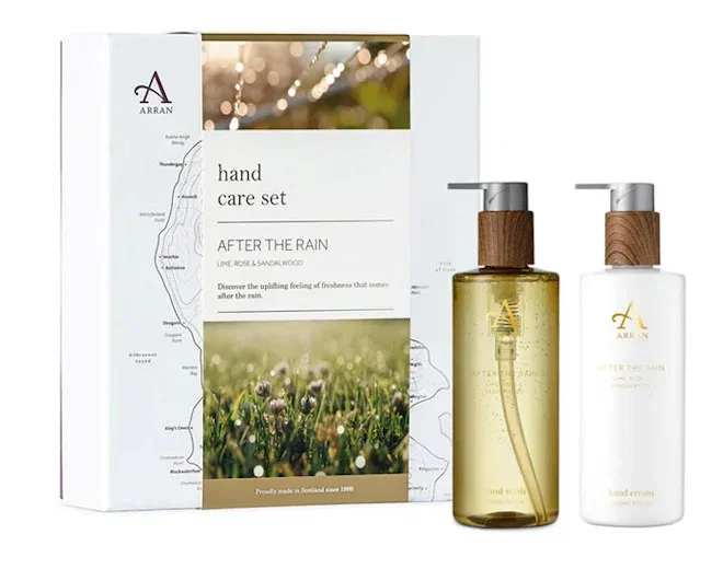 the after the rain hand care gift set