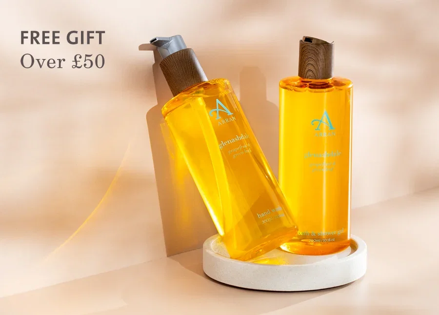 2 bottles, one of glenashdale hand wash, one of glenashdale body wash