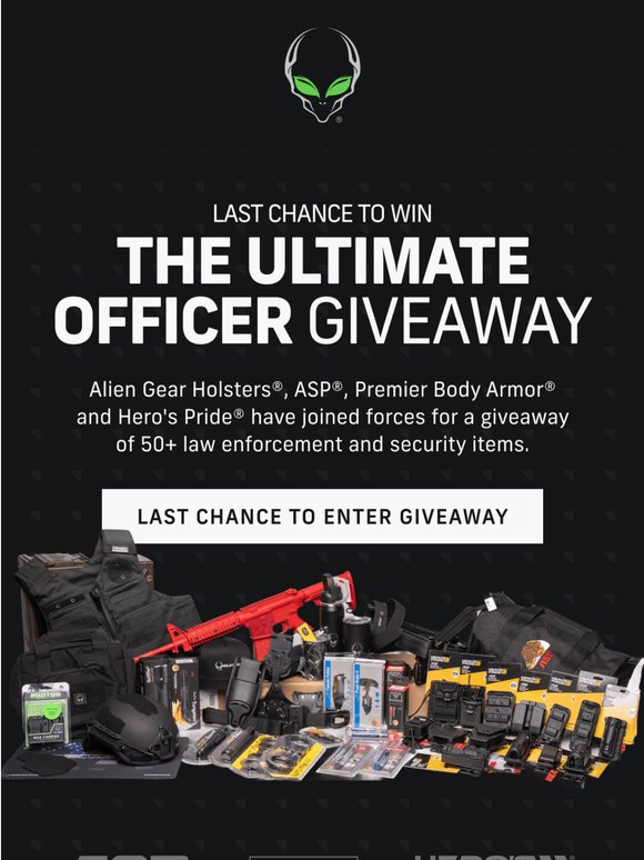 Last Chance to Enter