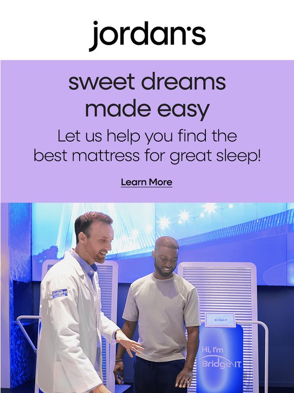 Mattress shopping made simple + 15% off select mattresses!