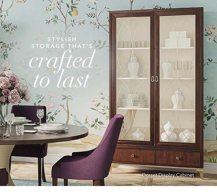 Stylish storage that’s crafted to last