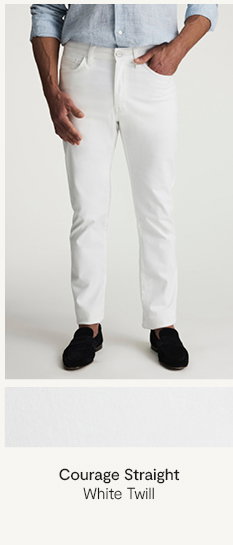 Courage White Twill