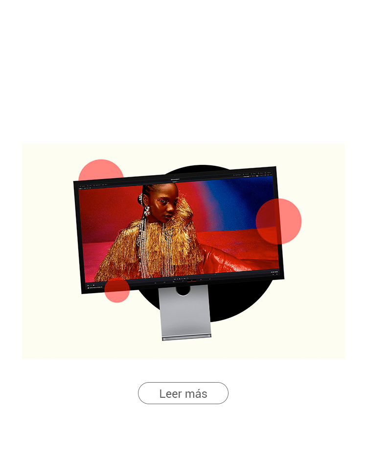 Recomendaciones | Tecnología Studio Display XDR, una ventana al mundo exterior