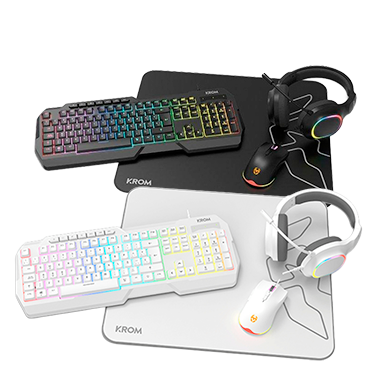 Pack Gaming 4 en 1 KROM Kenta
