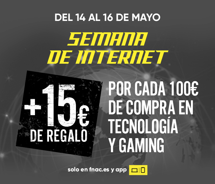 SEMANA DE INTERNET. POR CADA 100€ DE COMPRA EN TECNOLOGÍA Y GAMING