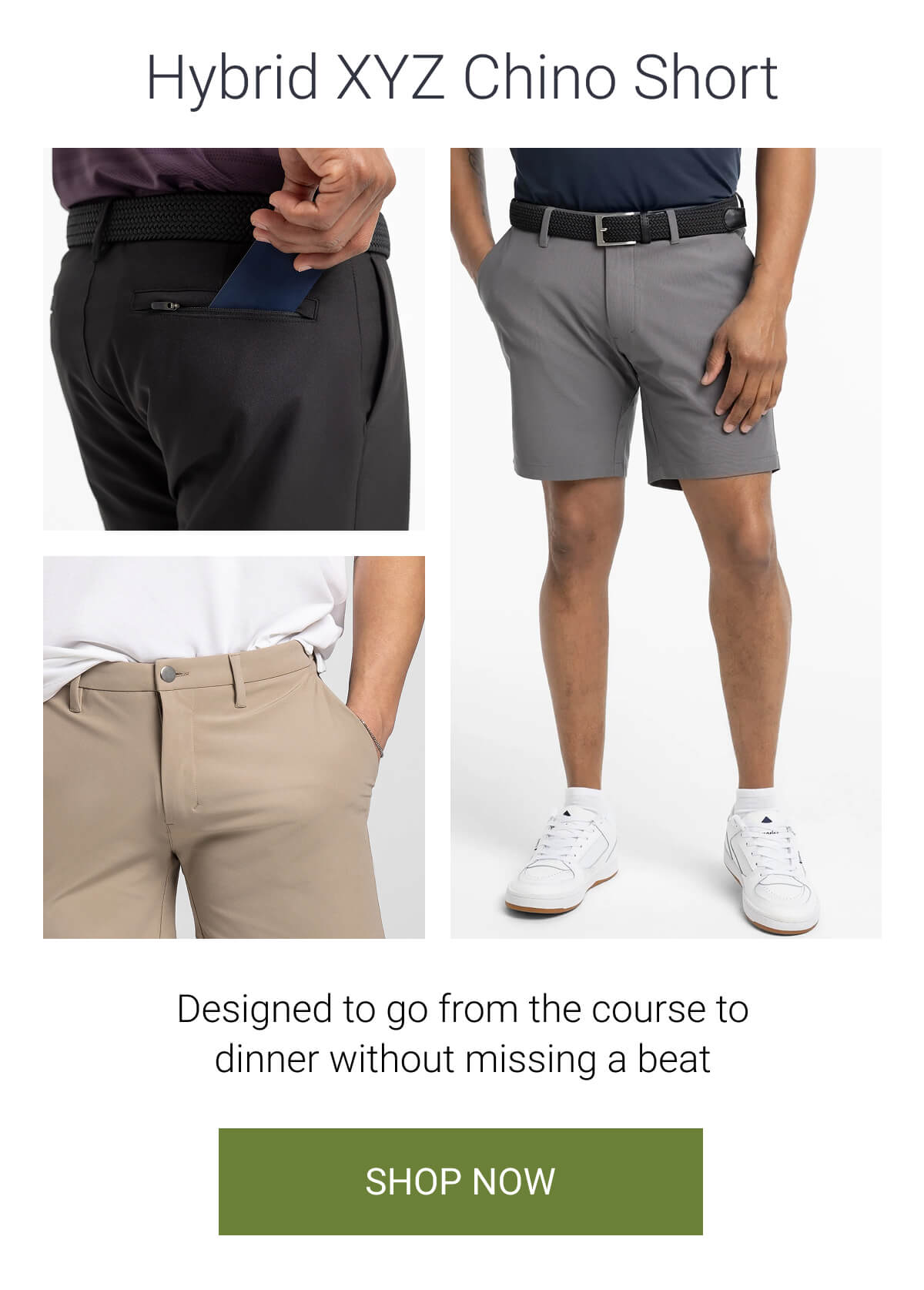 Hybrid XYZ Chino Short