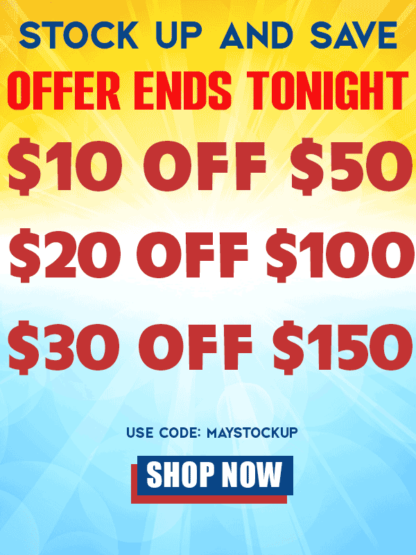 Stock+Up+For+Summer+and+Save!+Take+%2410+Off+%2450%2b+%26+%2420+Off+%24100%2b+%26+%2430+Off+%24150%2b.+Use+Code%3a+MAYSTOCKUP.+Expires+5%2f14%2f2026%2c+11%3a59+PM+PST.
