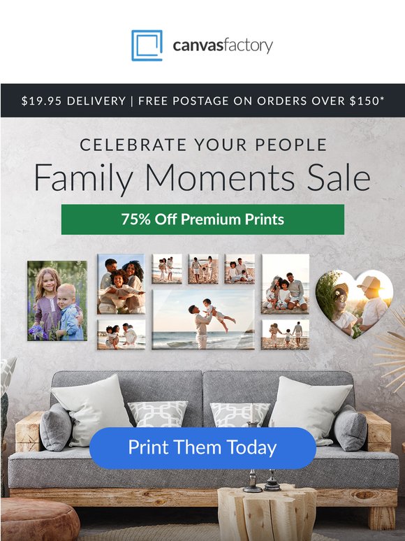 [75% OFF] Family Moments Sale 🏠🖼️