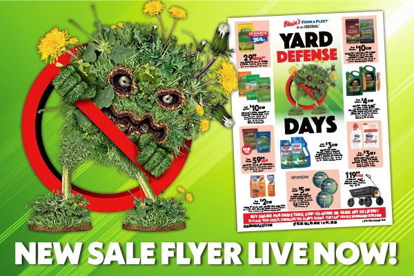 Yard Defense Days Promo Flyer
