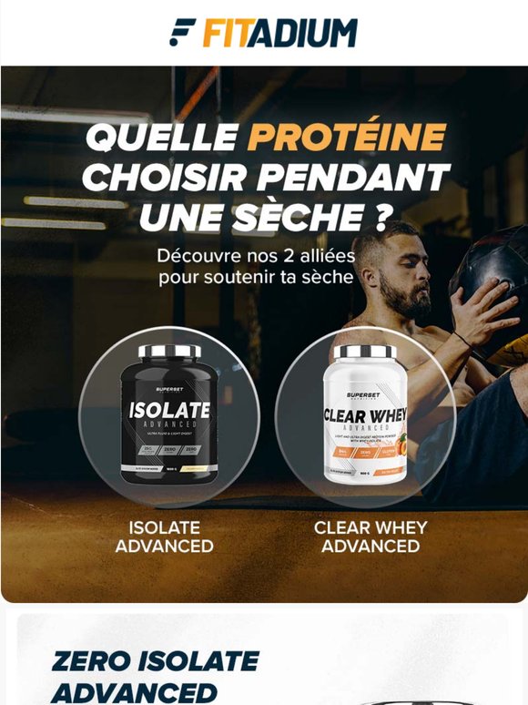 Sèche, définition, récupération : quelle protéine privilégier ?