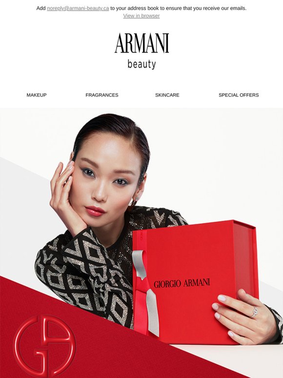Dear Armani beauty member, share your birth date and get ready to celebrate