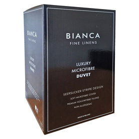 BIANCA Embossed Microfibre 10.5 Tog Duvet