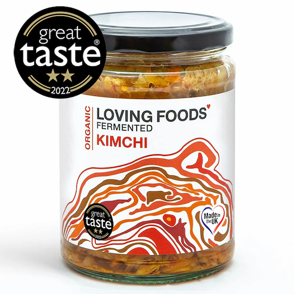 Organic Kimchi  fermented foods