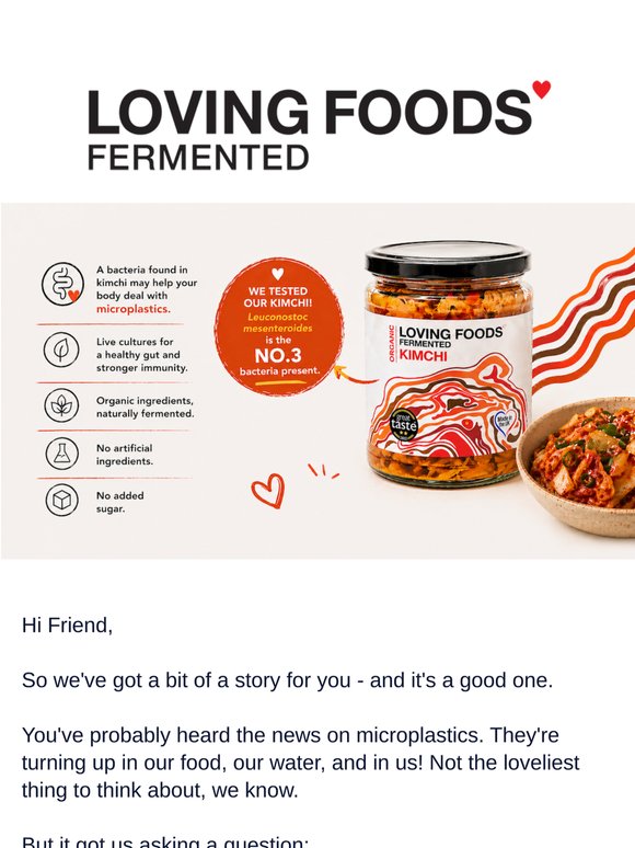 We Tested Our Kimchi (and we're a bit chuffed)