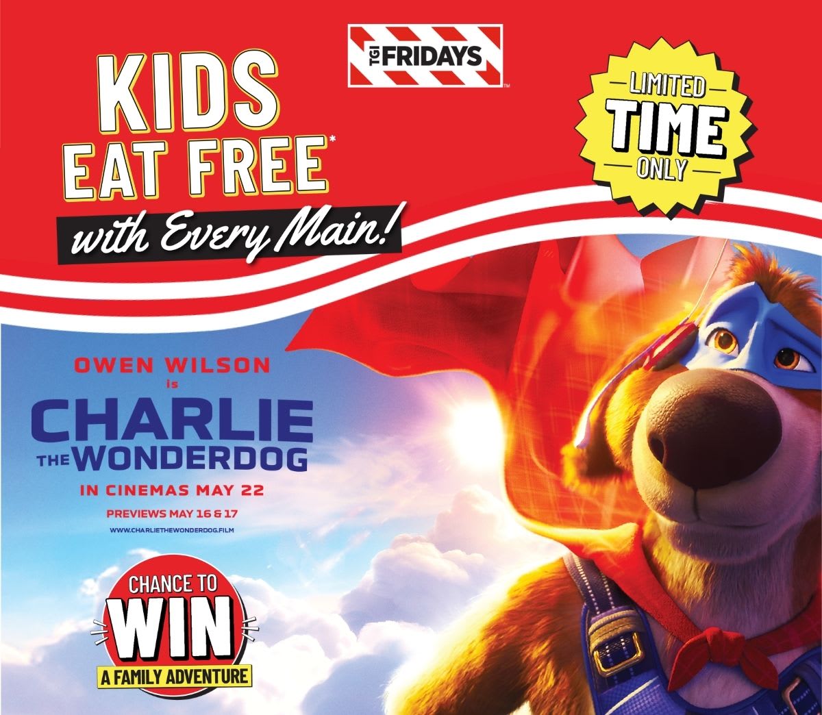 Charlie The Wonderdog competition