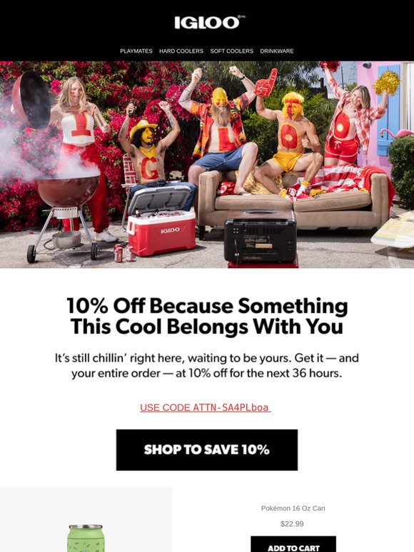 10% off to make you 100% sure?