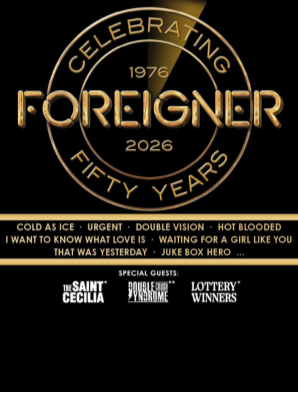 Foreigner Tickets 50TH ANNIVERSARY TOUR
