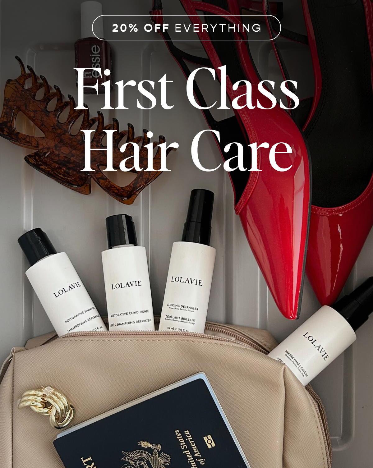 20% Off Everything - First Class Hair Care