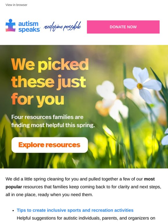 The 4 most popular autism resources on our website right now