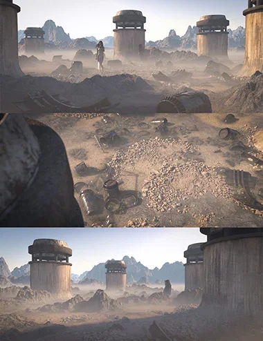 Wasteland Bunkers for The Wreckage