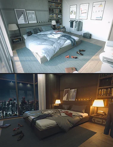 Polish Lawyer Bedroom Scene