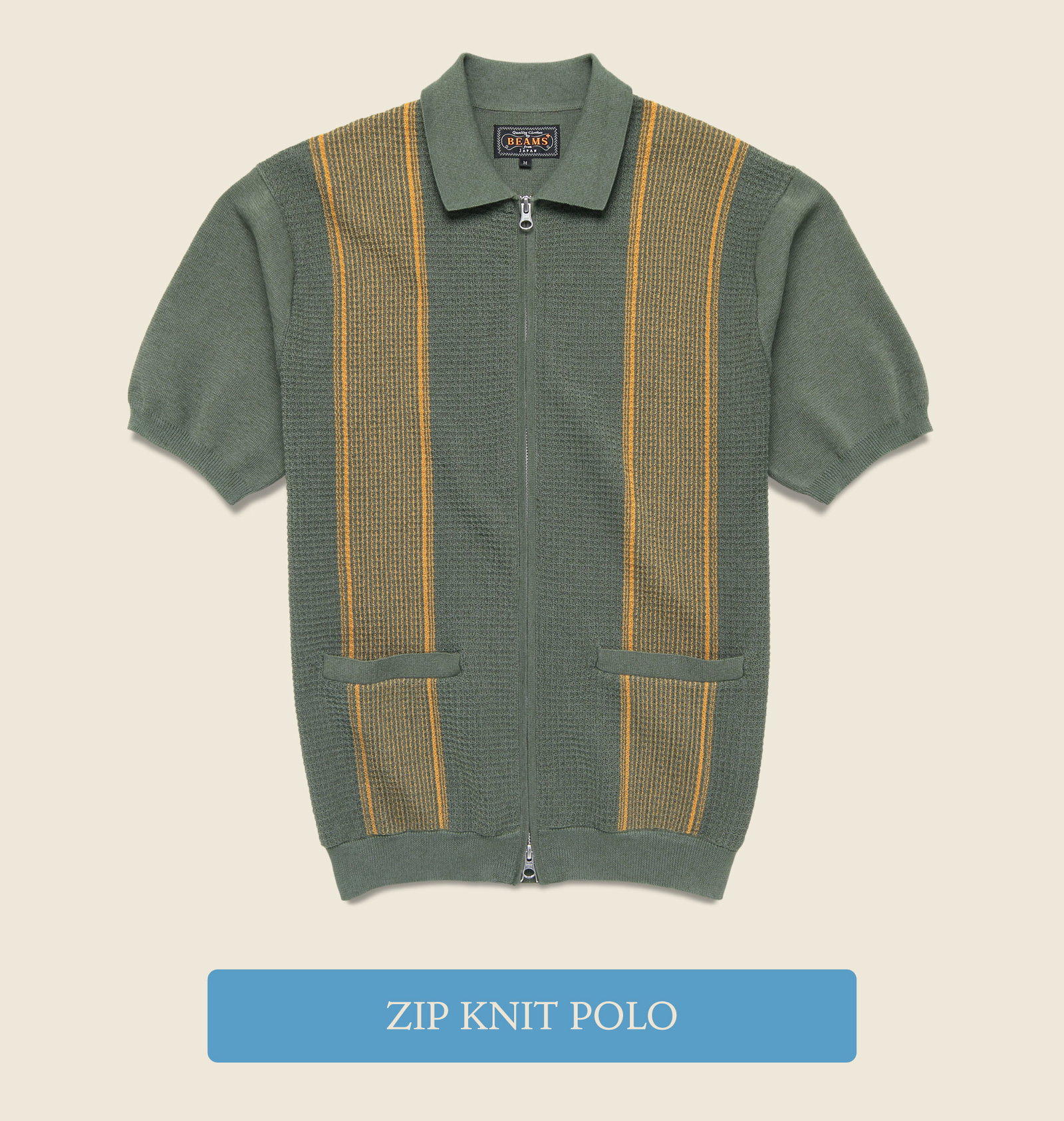 Zip Knit Polo