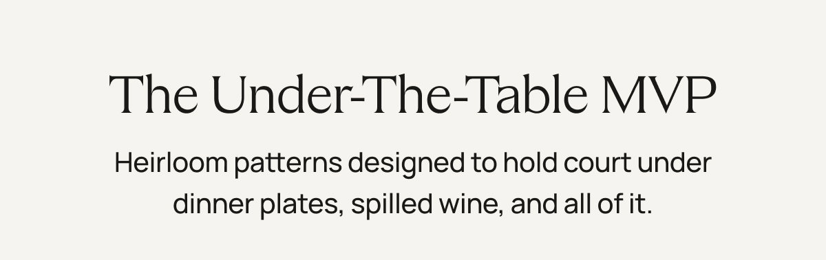The Under The Table MVP