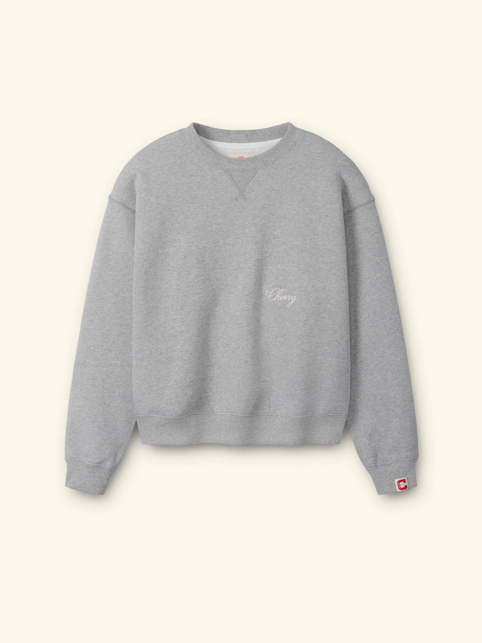Image of American Classic Crewneck (Heather Grey)