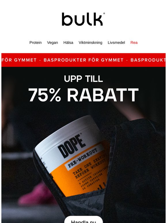 ⚡ Glöd till ett lägre pris | Upp till 75 % rabatt idag
