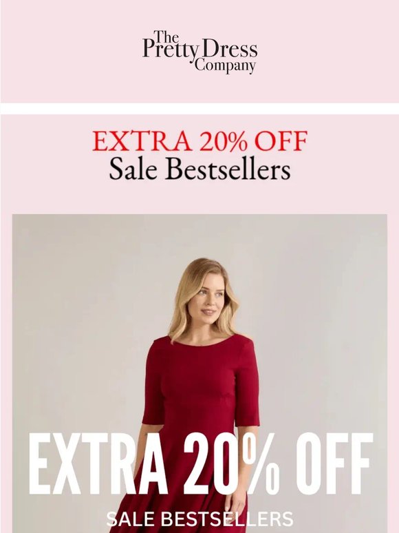 Extra 20% Off Sale Bestsellers 🤩